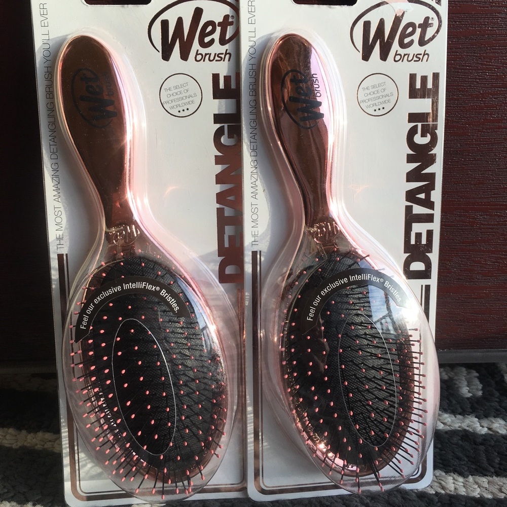 New! Wet Brush - Set of 2 - Rose Gold!